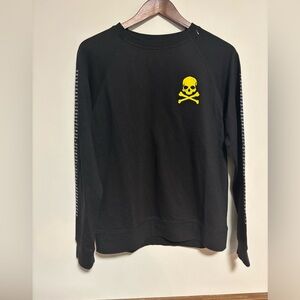 SoulCycle Black and Yellow Crewneck Sweater
